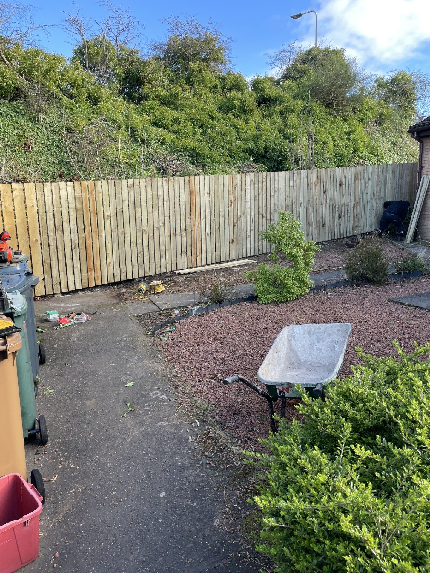 Timber Fence Installation